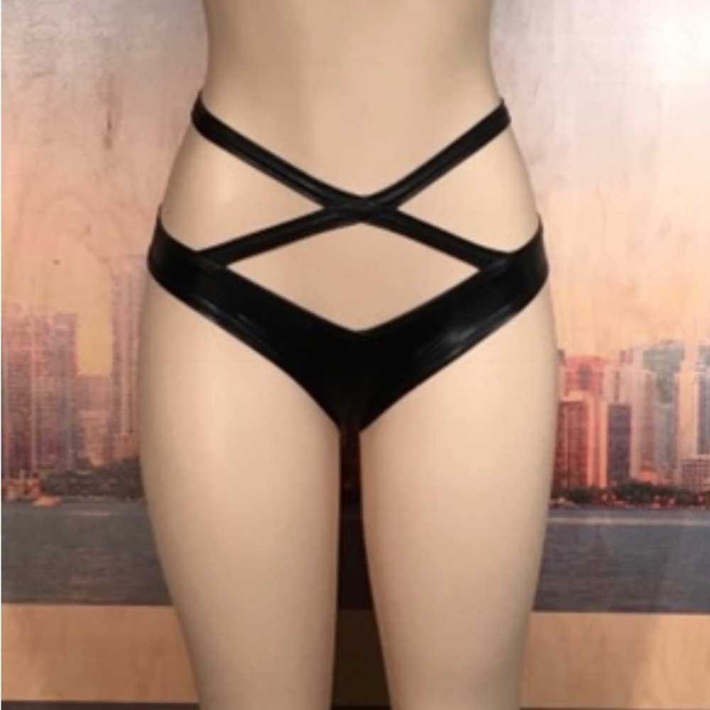 Black High Waisted Panties